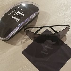 Men's Armani Exchange Black Sunglasses